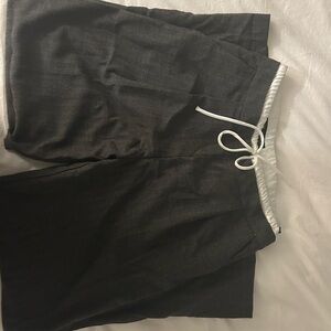 Zara dress pants with sweat pant style band